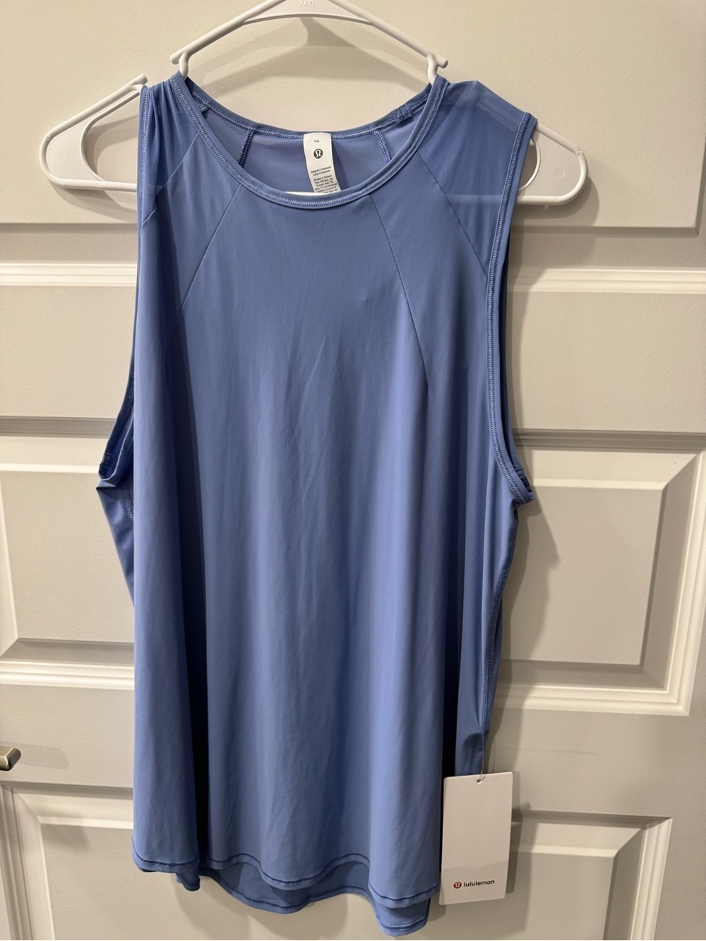 Lululemon Sculpt Tank – Prep Blue Size 10